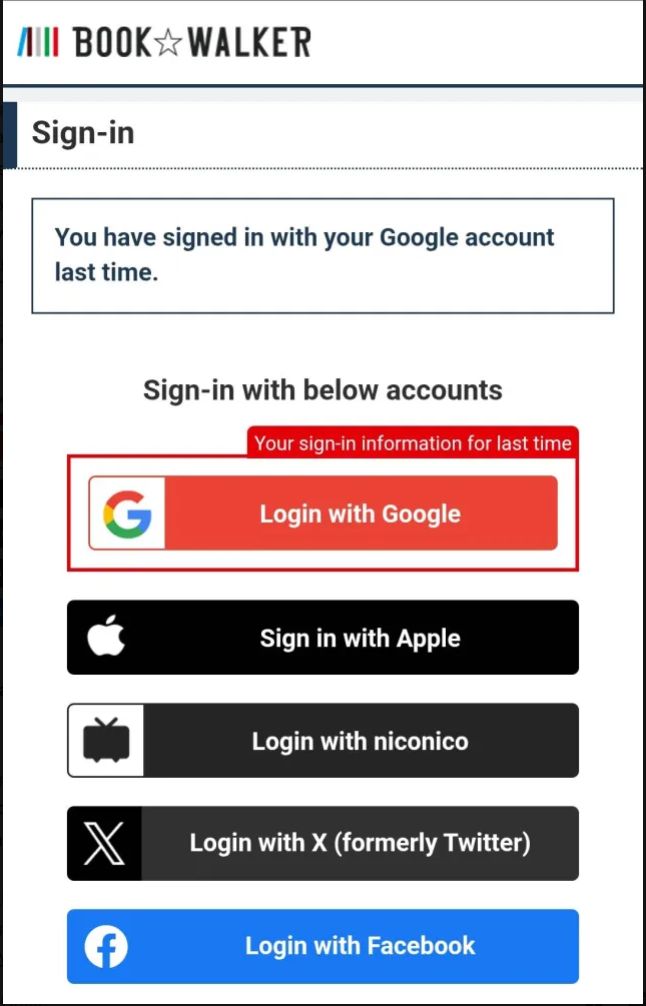 Migrate your BookWalker Global account – BookWalker Support